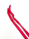 Red Adjustable Bra Straps Lingerie Straps Elastic Trim 1 Pair